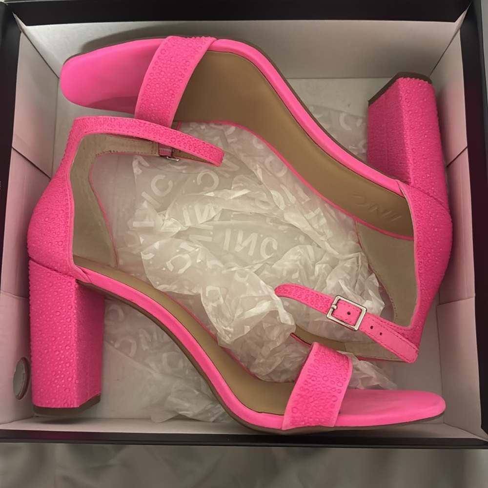 hot pink 3”  I.N.C high heels